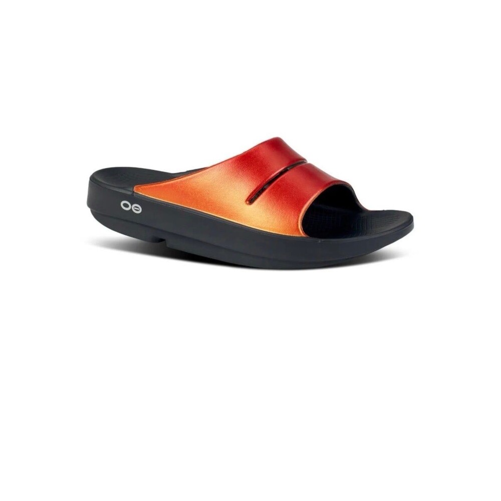 OOFOS OOahh Luxe Slide Solstice M8 W8 NEW
